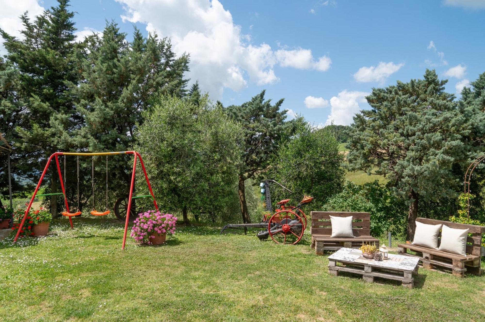Agriturismo Santa Bruna Volterra Eksteriør bilde